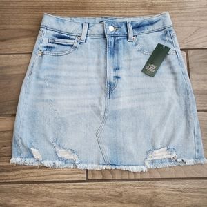 Wild Fable Light Blue Denim Skirt Size 8